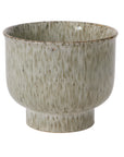Large Hayden multicolor patterned reactive glaze ceramic planter, 9.5 inch