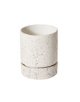 Nisha Textured Ceramic Planter with Saucer, 6.5 inch - Planty Love Co