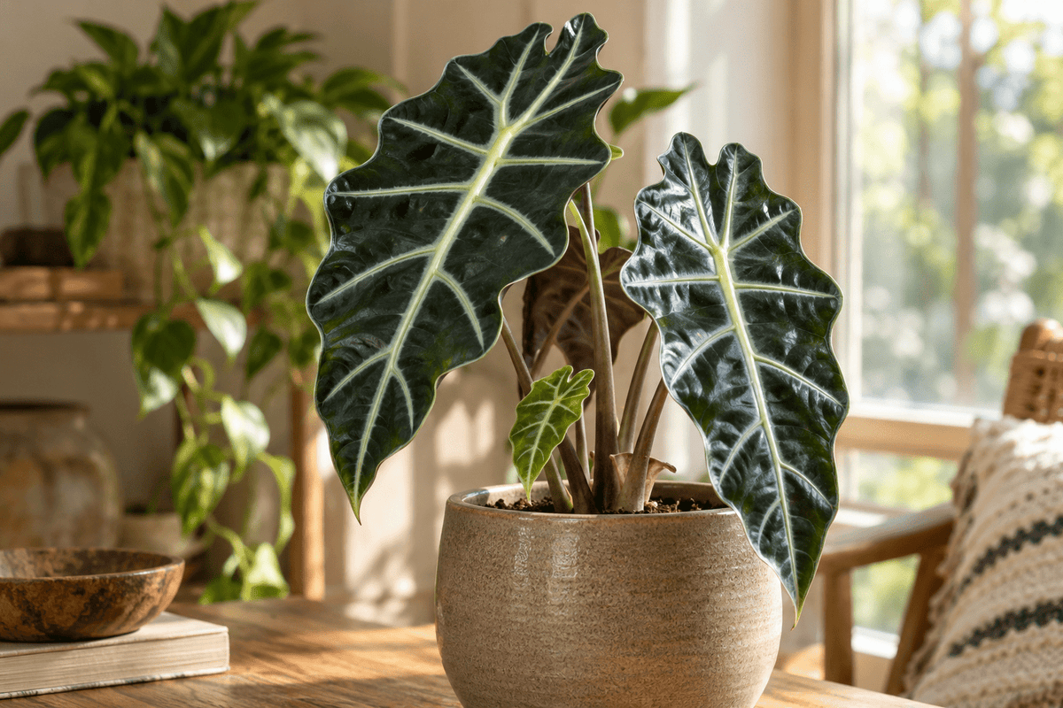 Alocasia Care: Light, Water, Humidity, and the Truth About Dormancy - Planty Love Co