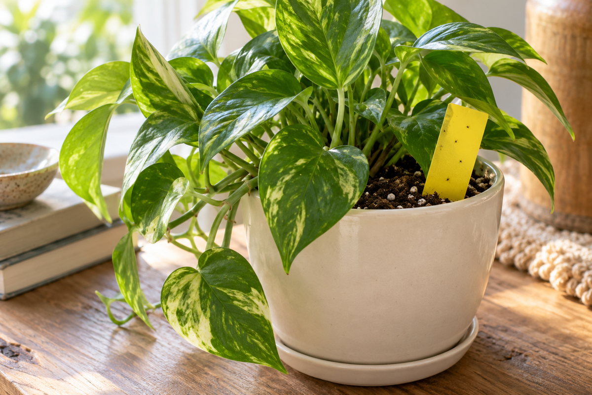 How to Get Rid of Fungus Gnats in Houseplants - Planty Love Co