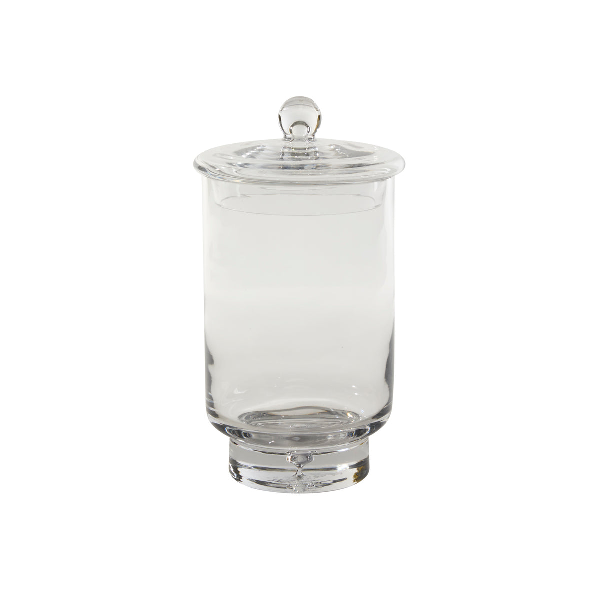Asteridge tall clear lidded glass terrarium, 6.75 by 12 inch