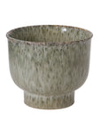 Hayden multicolor patterned reactive glaze ceramic planter, 8.25 inch