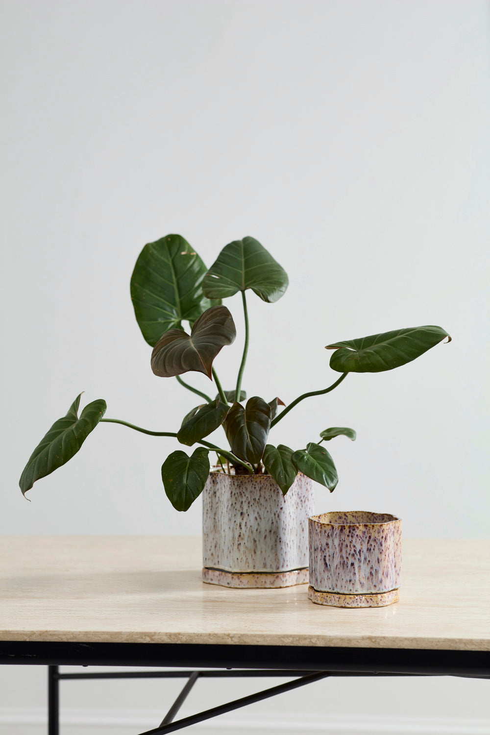 Avenell planter styled in a room