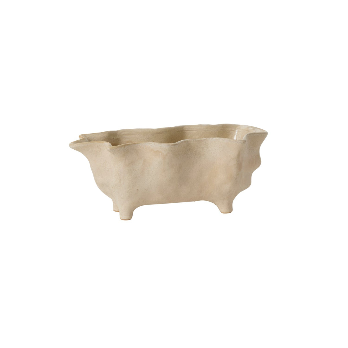 Glaslow Footed Reactive Glaze Planter, 11 inch - Planty Love Co