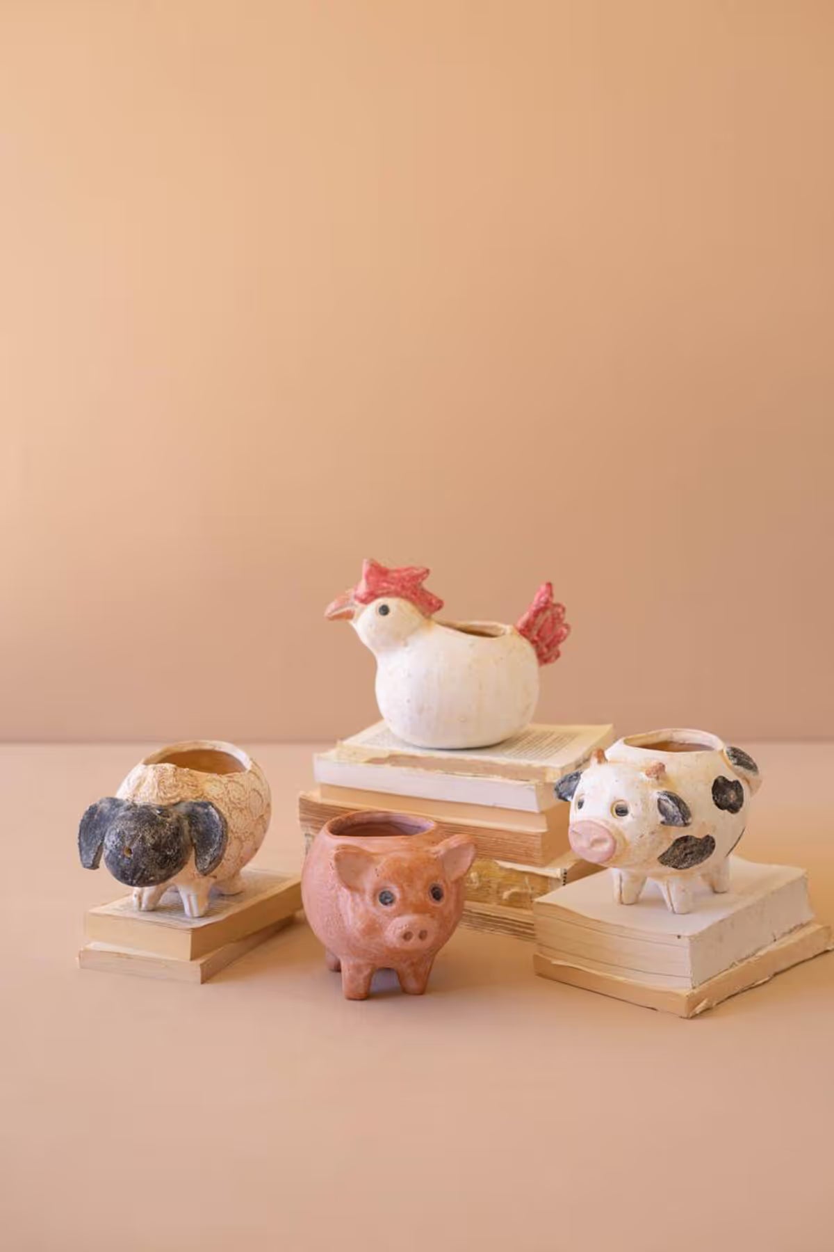 Farm Animal Planters – Set of 4